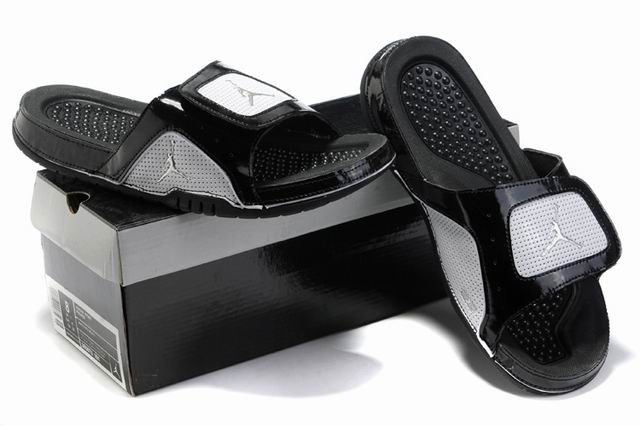 Air Jordan Hydro 5 Black White