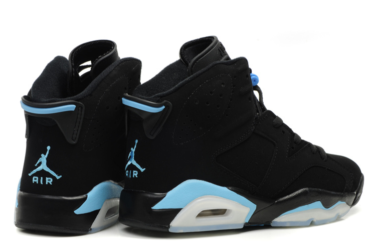 Jordan 6 Retro Black White Blue