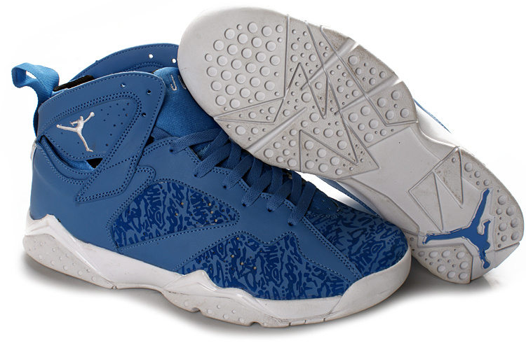 Jordan 6 Retro Classic Anniversary Blue Shoes - Click Image to Close