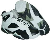 Air Jordan 7 White Black Shoes