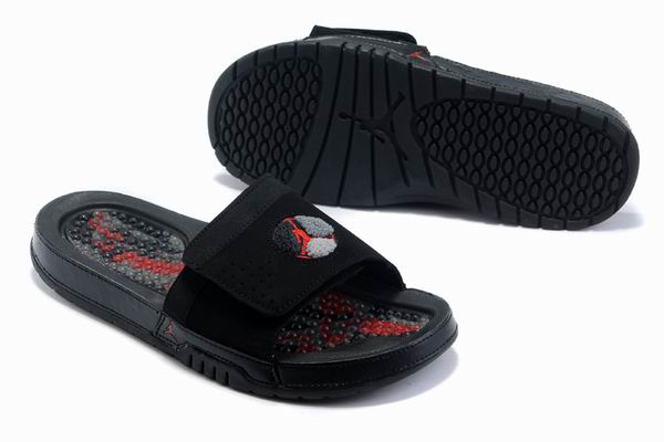 Air Jordan 8 Slipper Black Red