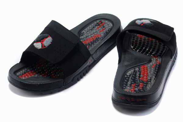 Air Jordan 8 Slipper Black Red