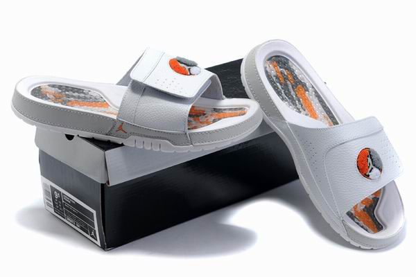 Air Jordan 8 Slipper White Orange