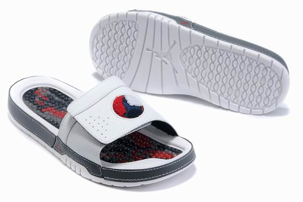 Air Jordan 8 Slipper White Red