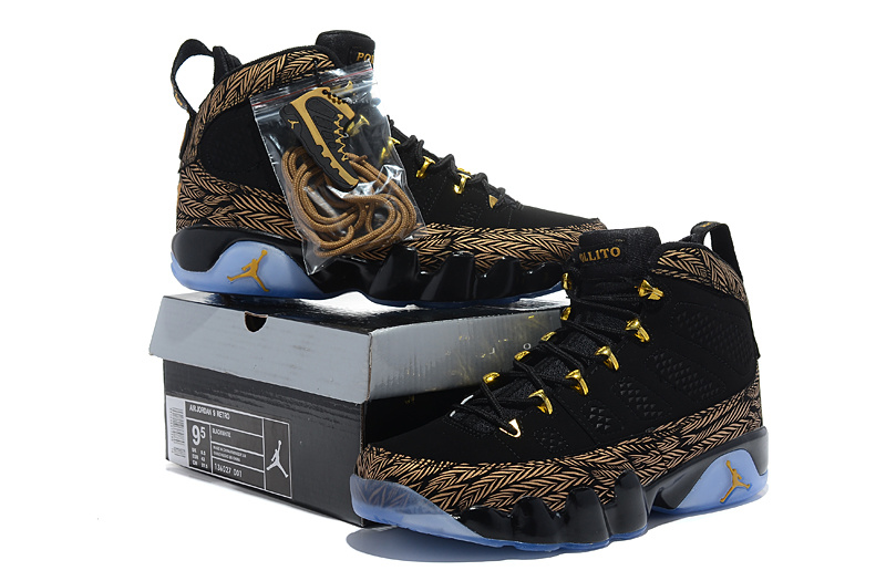 jordan 9 brown black