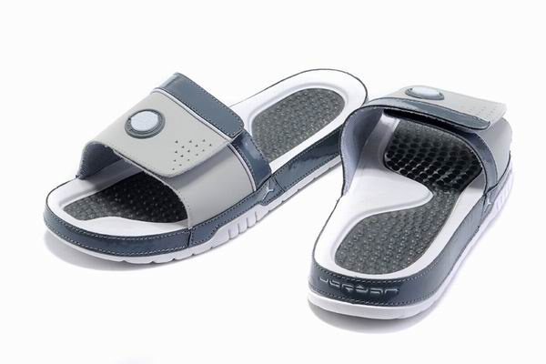 Air Jordan 9 Slipper White Grey