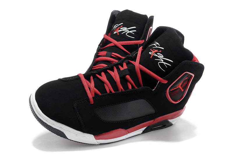 Air Jordan Flight Luminary Black Red White Shoes