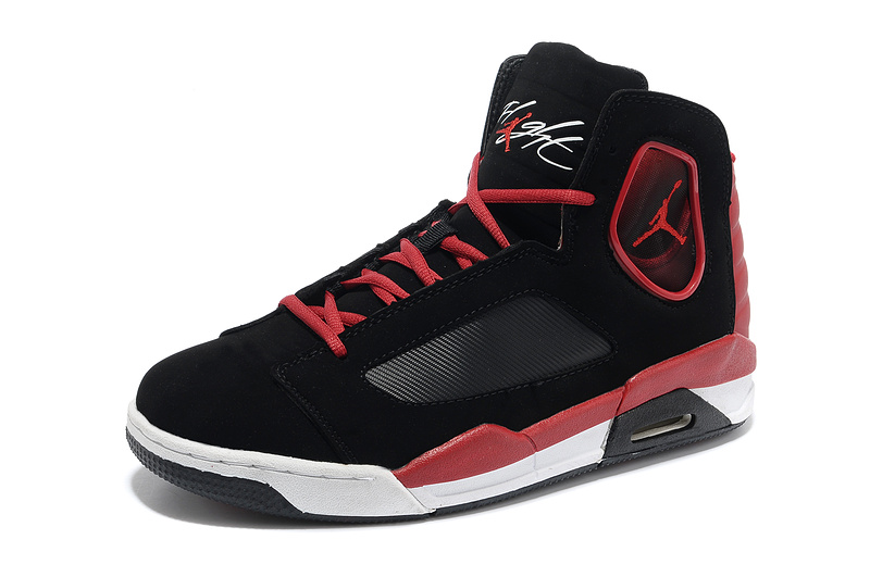 Air Jordan Flight Luminary Black Red White Shoes