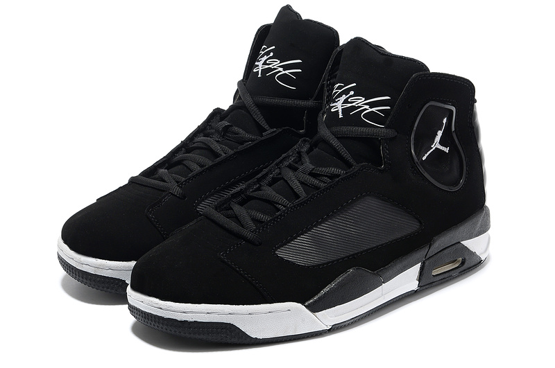 jordan flight shoes black