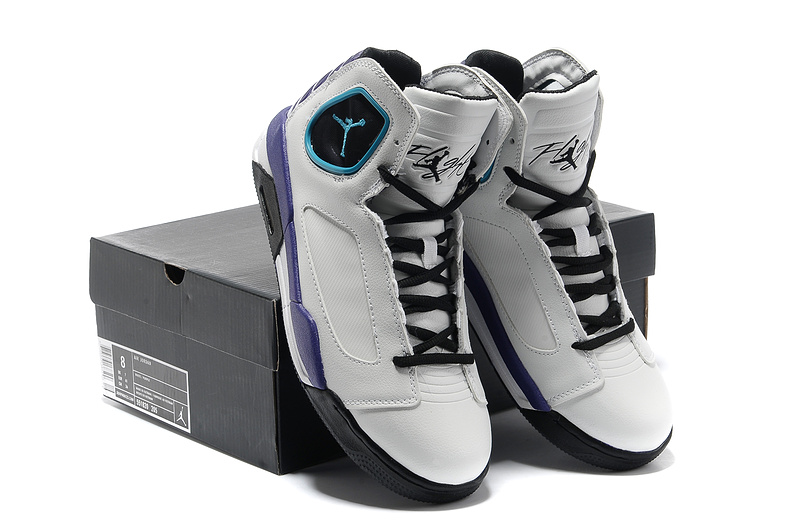 Air Jordan Flight Luminary White Purple Shoes
