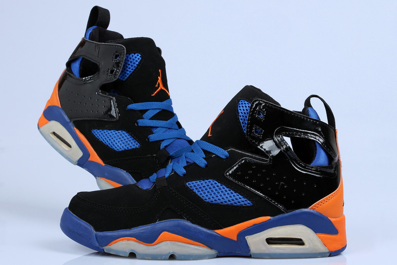 Air Jordan Fltclb '911 Black Blue Orange Shoes