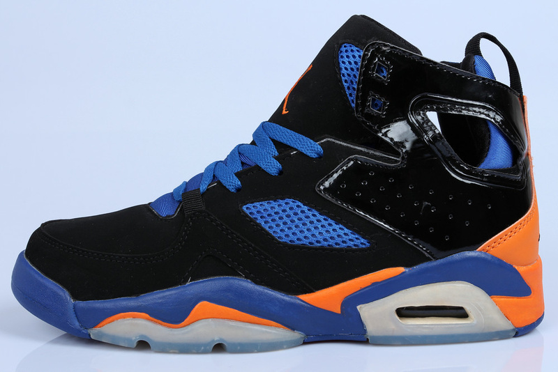 Air Jordan Fltclb '911 Black Blue Orange Shoes