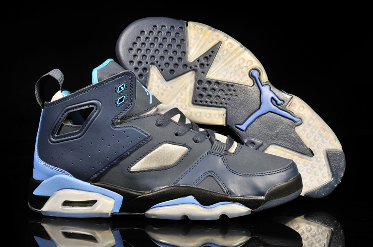 Air Jordan Fltclb '911 Black Blue White Shoes - Click Image to Close