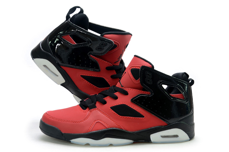 2013 Air Jordan Fltclb 911 Black Red White Shoes - Click Image to Close