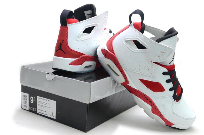 2013 Air Jordan Fltclb 911 White Red Shoes