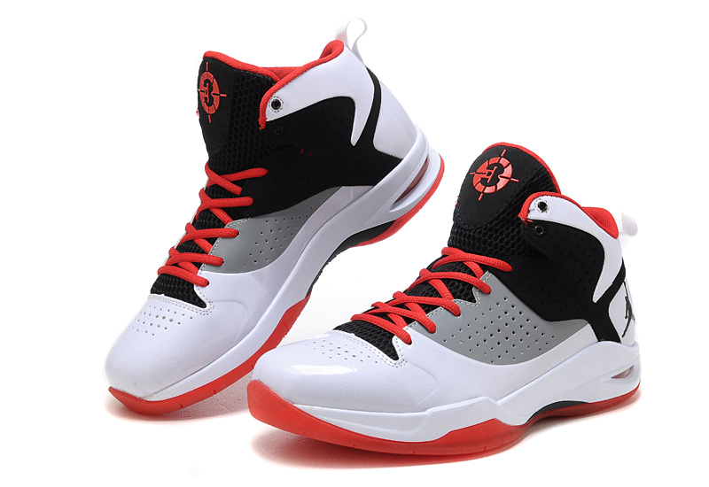 Classic Jordan Fly Wade Black Grey White Red