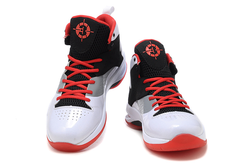 Classic Jordan Fly Wade Black Grey White Red