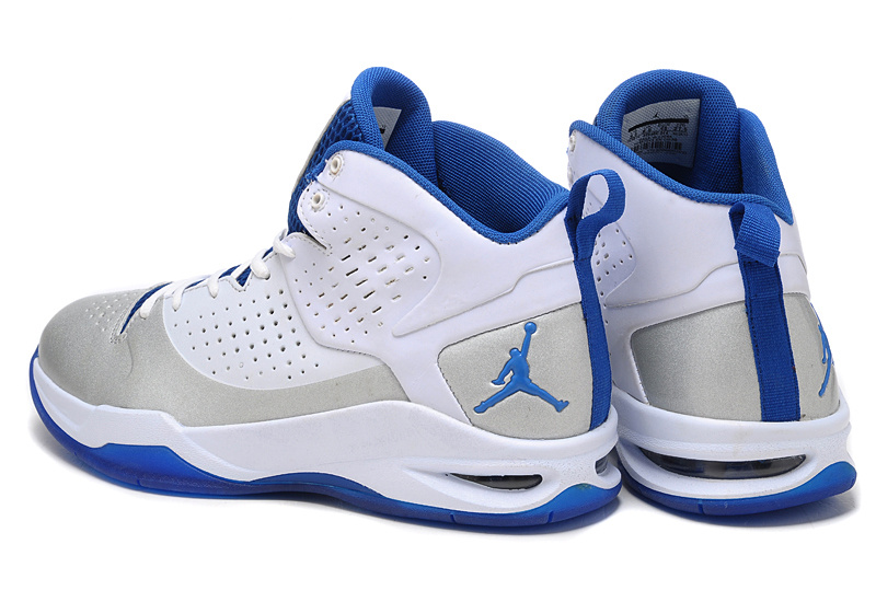 Classic Jordan Fly Wade White Grey Blue - Click Image to Close