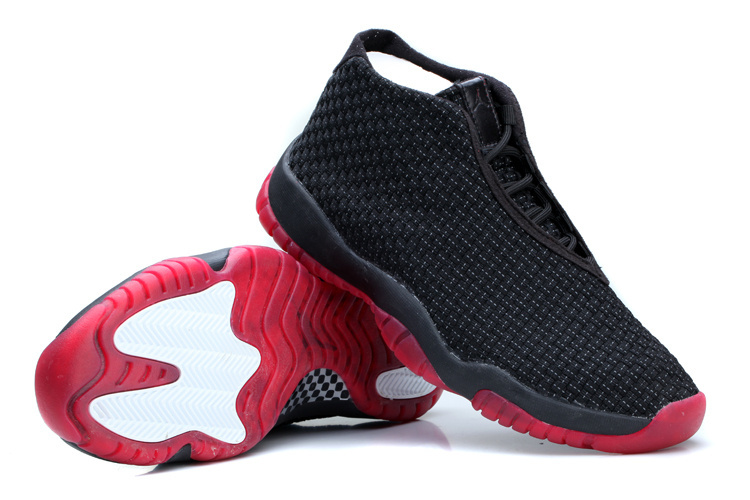 Air Jordan Future Glow Black Red For Women