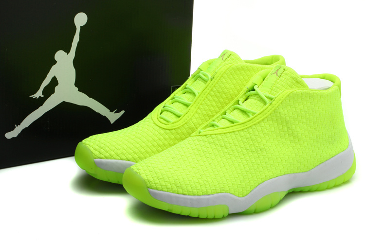 Air Jordan Future Glow Fluorescent Green For Women - Click Image to Close