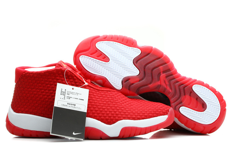Air Jordan Future Glow Red White For Women - Click Image to Close