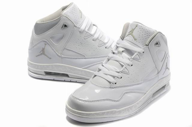 Cheap Jordan Jumpman H Series II All White Shoes