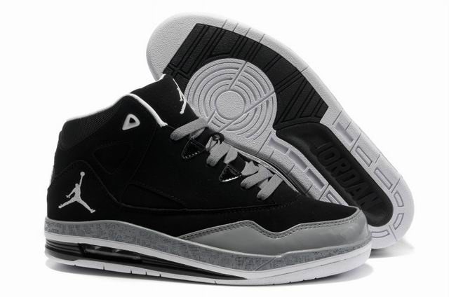 Cheap Jordan Jumpman H Series II Black Grey White Shoes