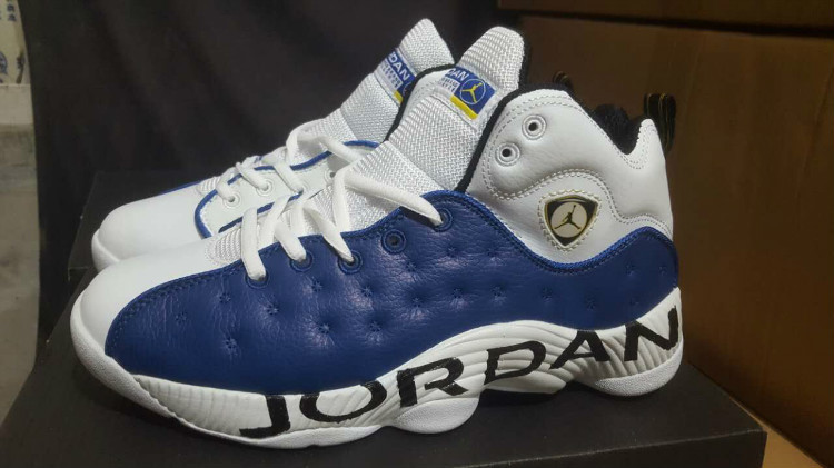Air Jordan Jumpman Team II Blue White Shoes
