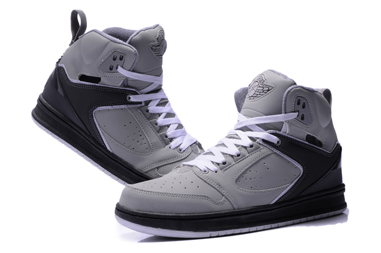 Air Jordan Sixty Club Grey Black Shoes