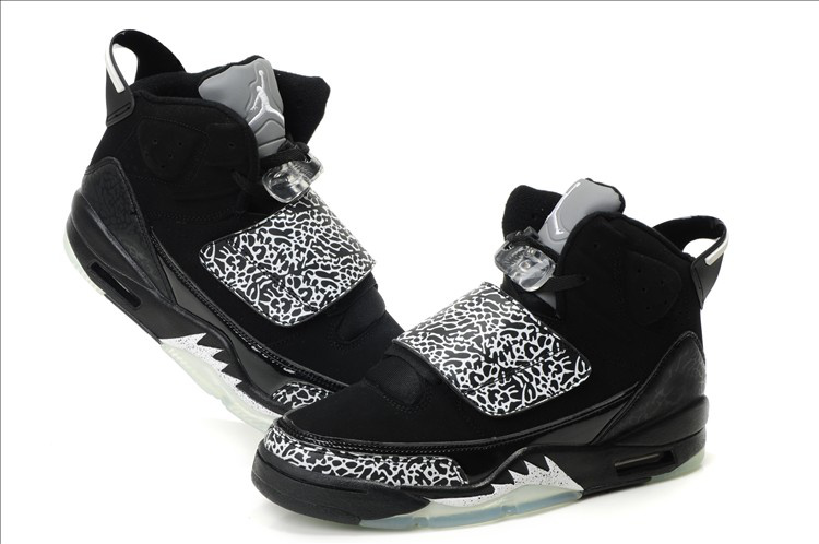 Real Air Jordan Son Of Mars Black Silver - Click Image to Close