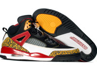 Air Jordan Spizike Black Varsity Maize Varsity Red Shoes - Click Image to Close