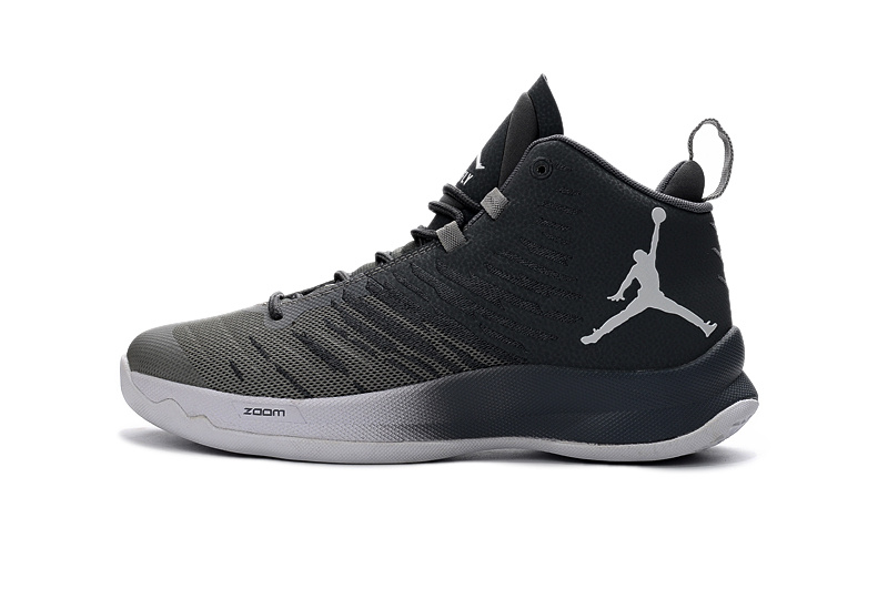 Air Jordan Super Fly X Wolf Grey Shoes - Click Image to Close