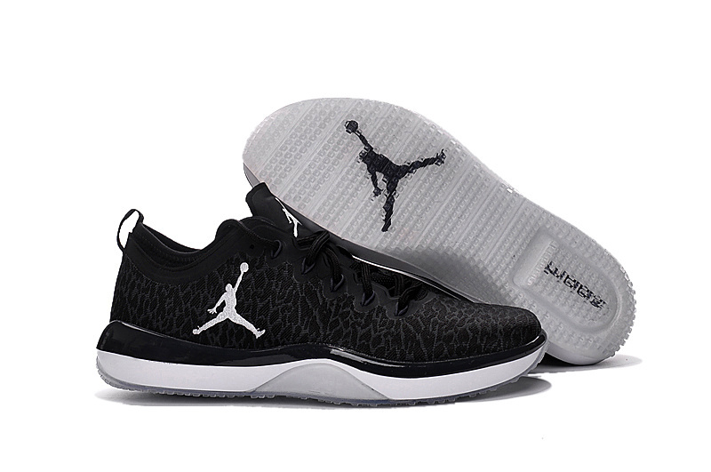 Air Jordan Training Shoes 1 Low Black White