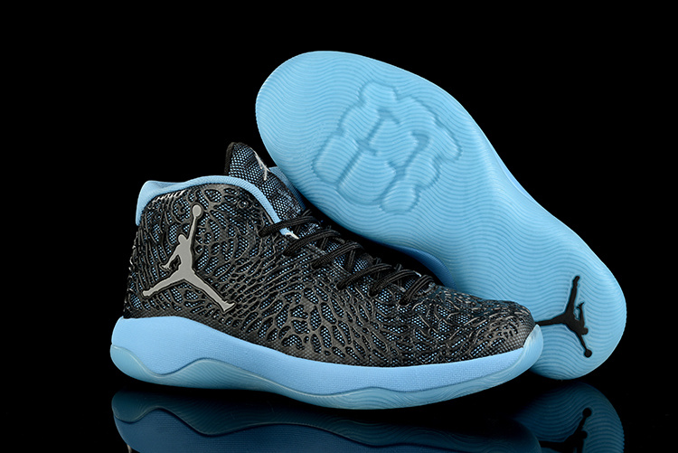 Air Jordan Ultra.Fly Jimmy Black Blue Shoes - Click Image to Close