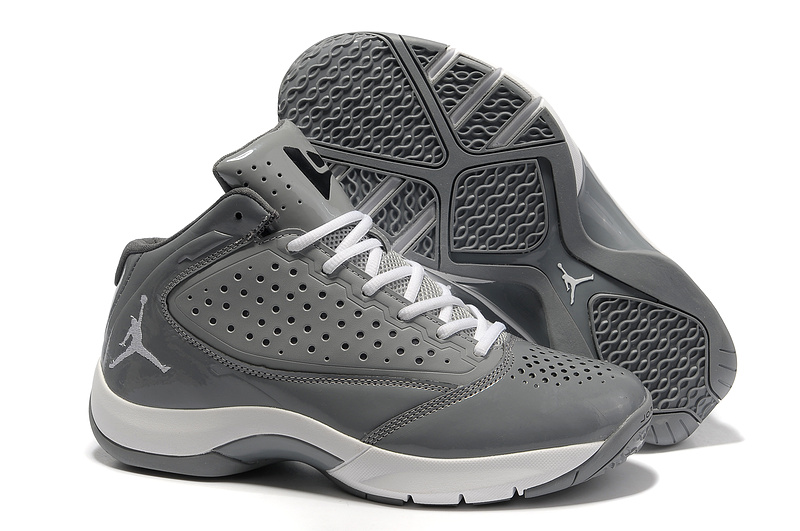 Classic Jordan Wade 2 Grey White Shoes - Click Image to Close