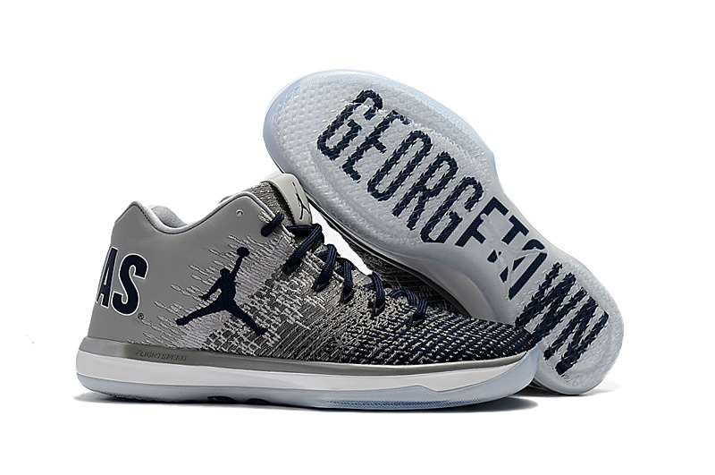 Air Jordan XXXI Low George Town Grey Black Shoes