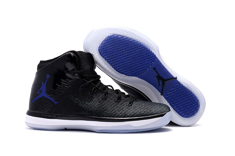Air Jordan XXXI Slam Dunk Black Royal Blue Shoes