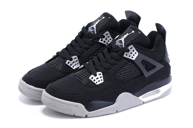 Eminem x Carhartt x Air Jordan 4 Black White Shoes - Click Image to Close