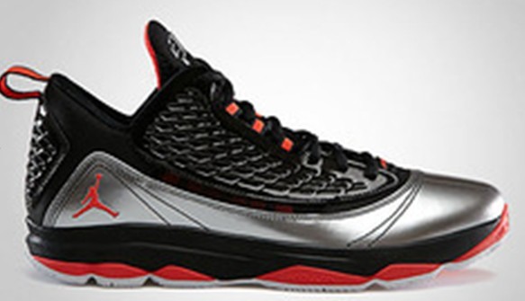 Jordan CP3 2 Black Silver Rec Shoes - Click Image to Close