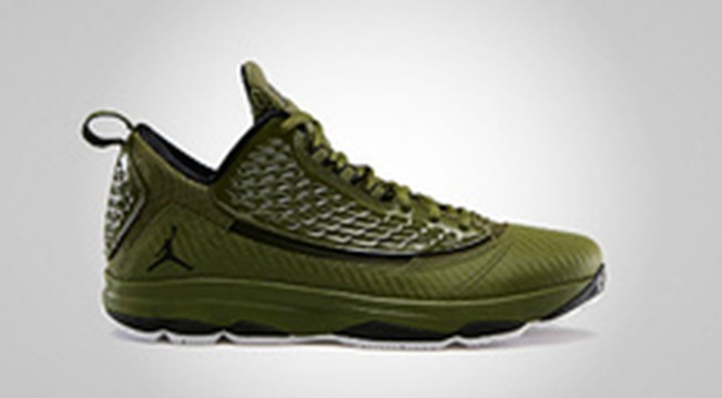 Jordan CP3 2 Green Brown Shoes - Click Image to Close