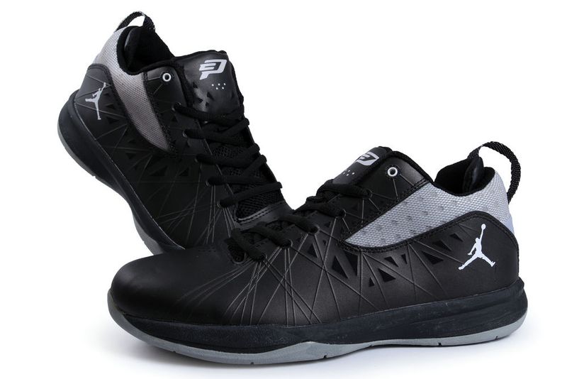 Jordan CP3 5 Black Grey Shoes - Click Image to Close