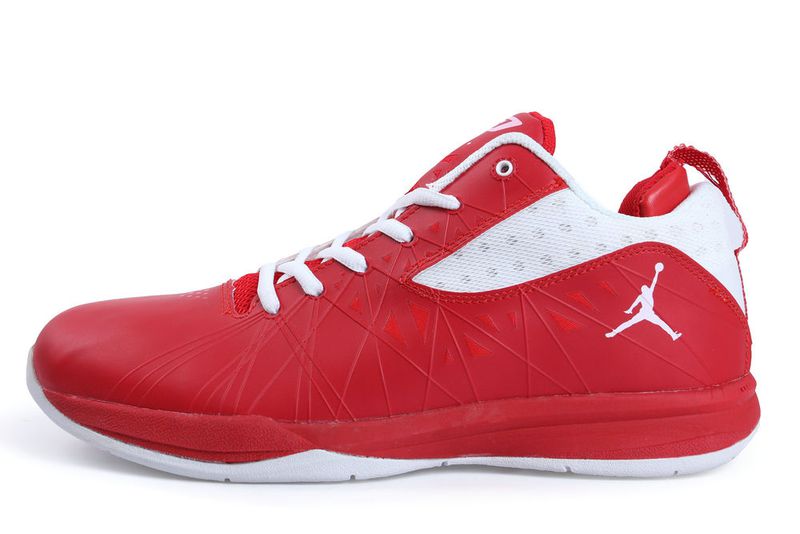 Jordan CP3 5 Red White Shoes - Click Image to Close
