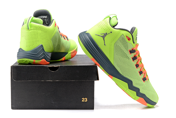 Jordan CP3 IX AE Fluorscent Black Orange Shoes