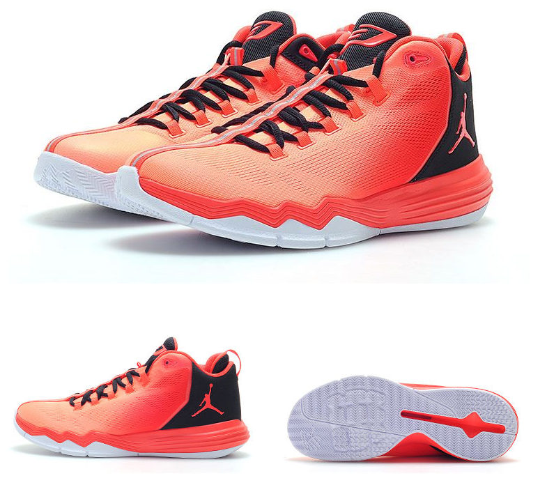 Jordan CP3 IX AE Red Black Shoes - Click Image to Close