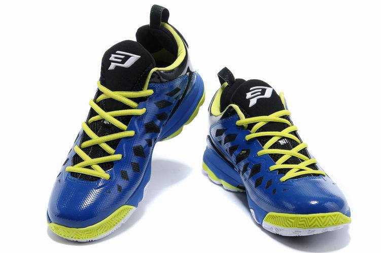 nike basketball shoes blue and yellow