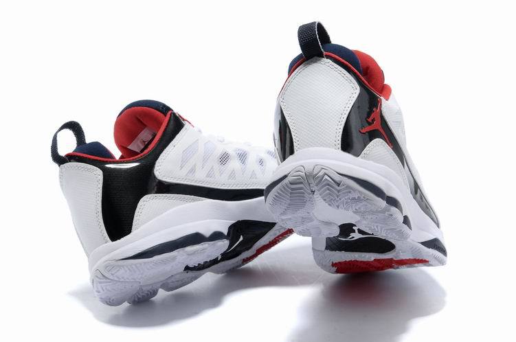 Jordan CP3 VI White Black Red Basketball Shoes - Click Image to Close