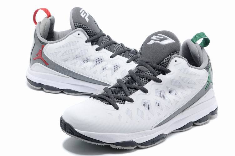 Jordan CP3 VI White Grey Basketball Shoes