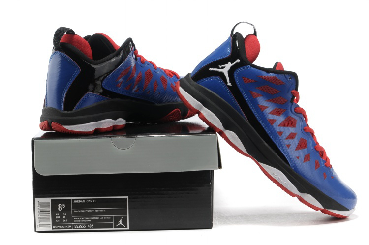 Jordan Christ Paul 6 Blue Red White Shoes