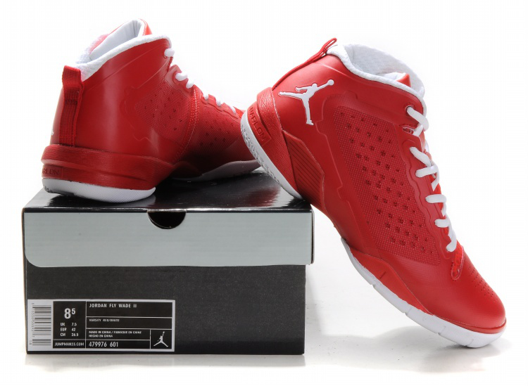 Classic Jordan Fly Wade II Red White