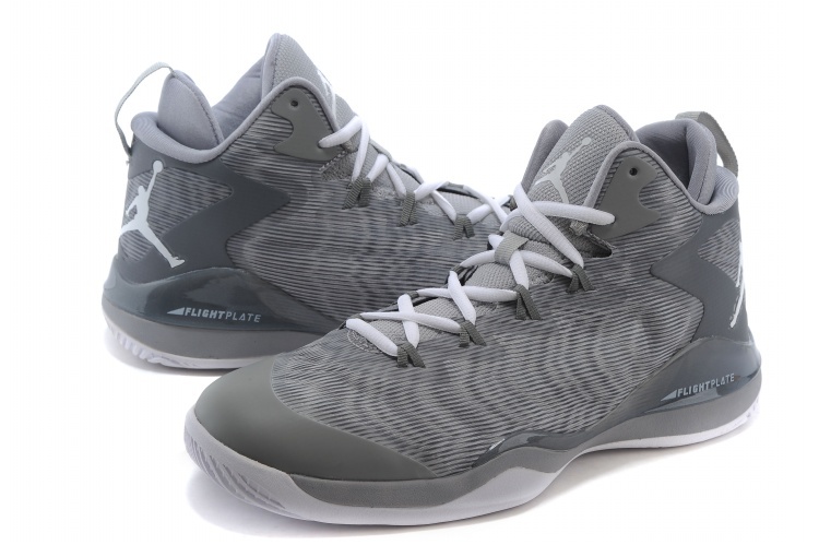 Jordan Griffin 3 All Grey Shoes - Click Image to Close